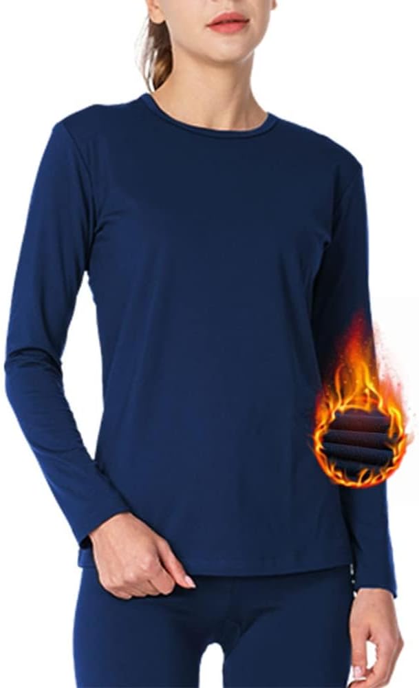 Women’s Fleece-Lined Thermal Underwear Set