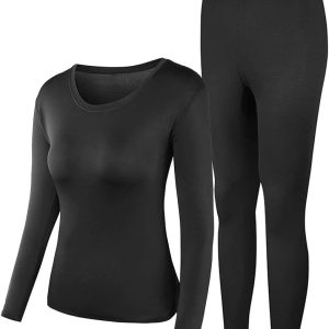Women’s Thermal Long Johns Top and Bottom Set