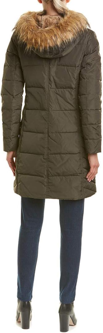 Women’s Hooded Taffeta Quilted Coat - Image 2