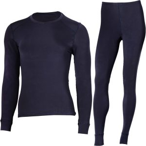 Women’s Fleece-Lined Thermal Top and Bottom Set
