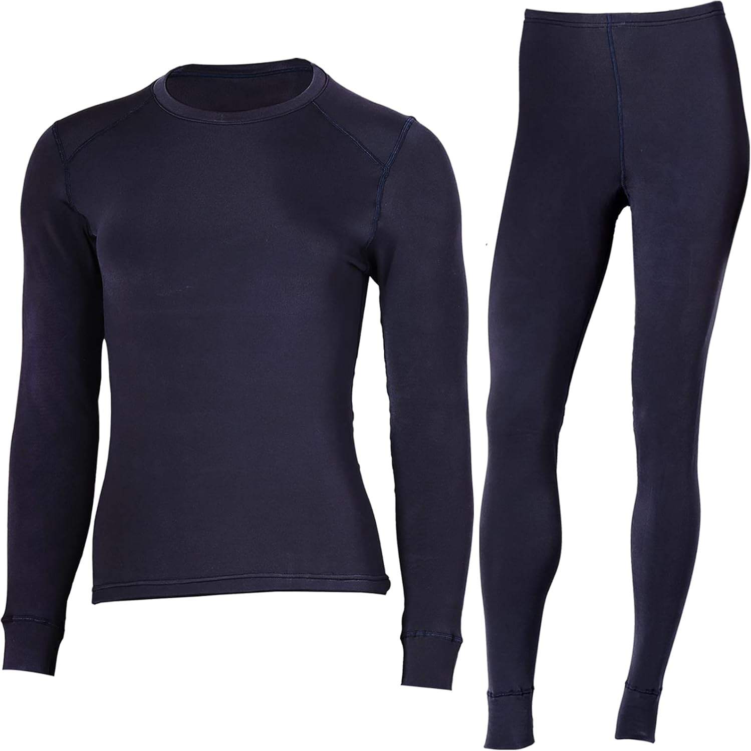 Women’s Fleece-Lined Thermal Top and Bottom Set