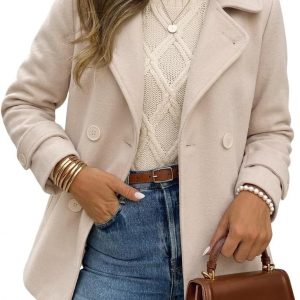 Women’s Double-Breasted Coat
