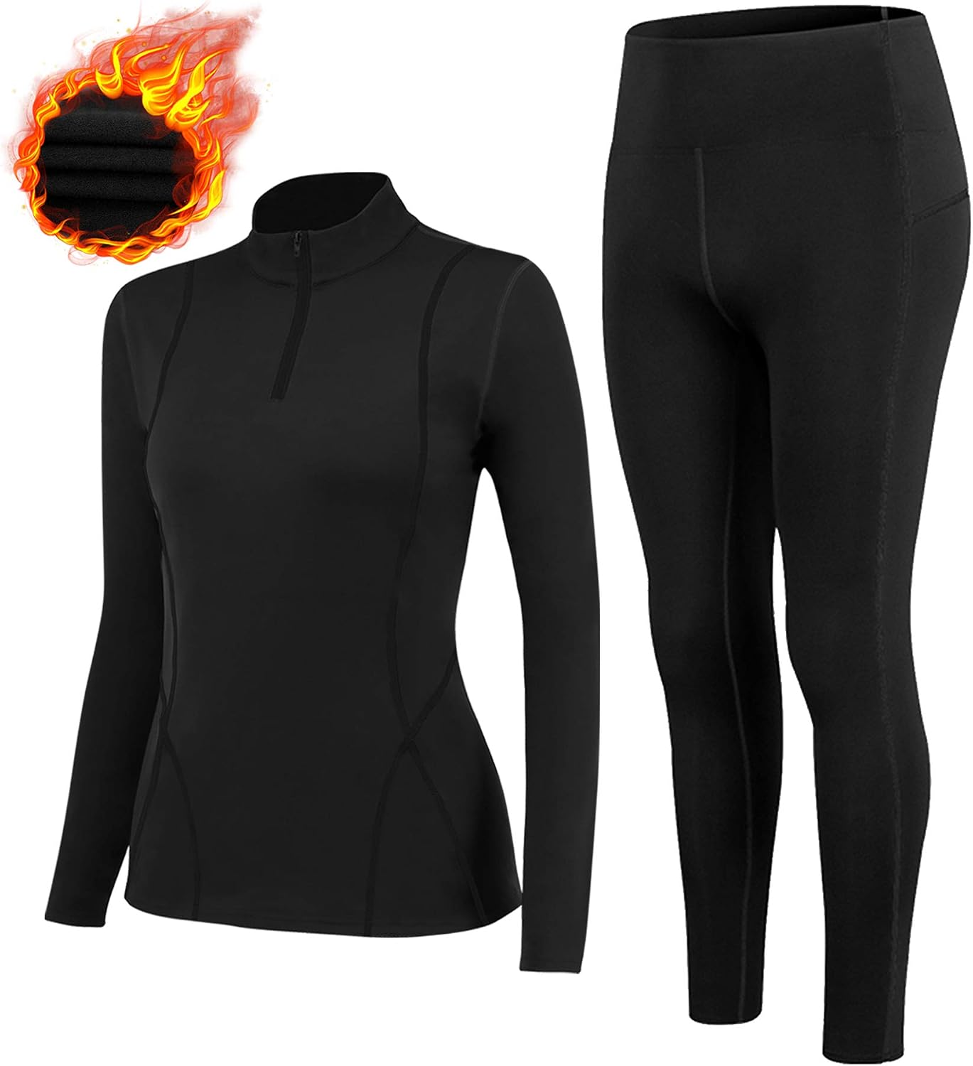 Women’s Thermal Underwear Set for Everyday Layering