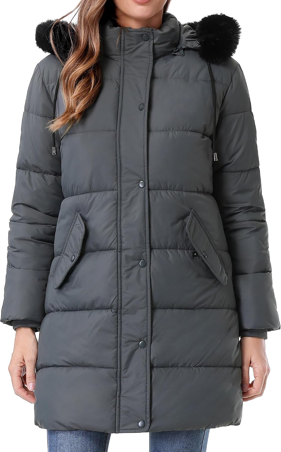 Women’s Long Winter Parka - Image 2