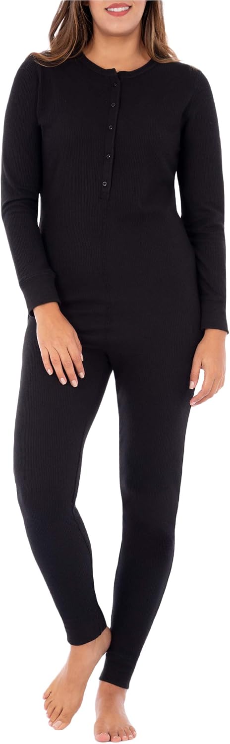 Women’s Micro-Waffle Thermal Union Suit