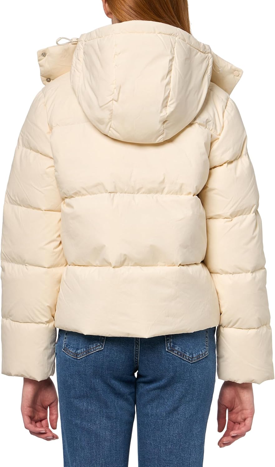 Women’s Relaxed-Fit Hooded Puffer Jacket - Image 2