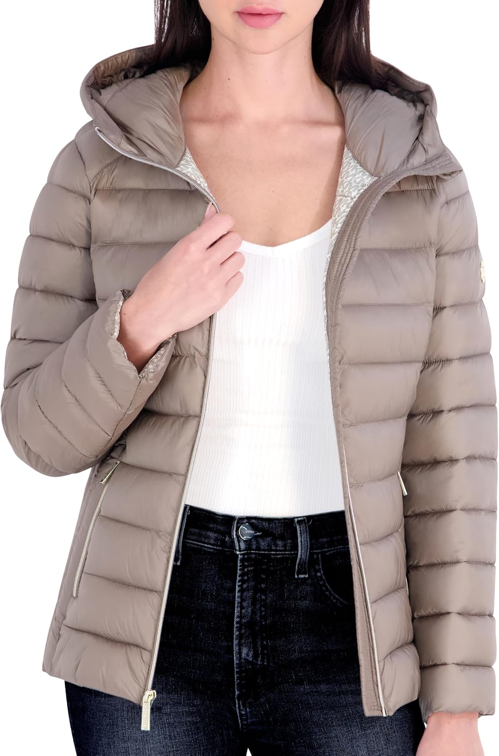 Women’s Hooded Packable Puffer Jacket