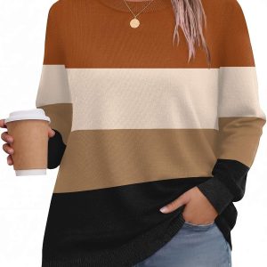 Women’s Long-Sleeve Knit Pullover